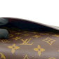 LOUIS VUITTON Shoulder Bag leather Brown Monogram Saint-Cloud