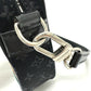 LOUIS VUITTON Shoulder Bag M92275 Satin black Monogram Satin Pochette Conte Do Fe Women Used Authentic
