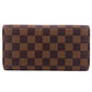 LOUIS VUITTON Long Wallet Purse N61217 Damier Brown Damier Portefeuille International