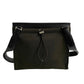 PRADA Shoulder Bag Leather, Nylon black PRADA logo Women Used Authentic