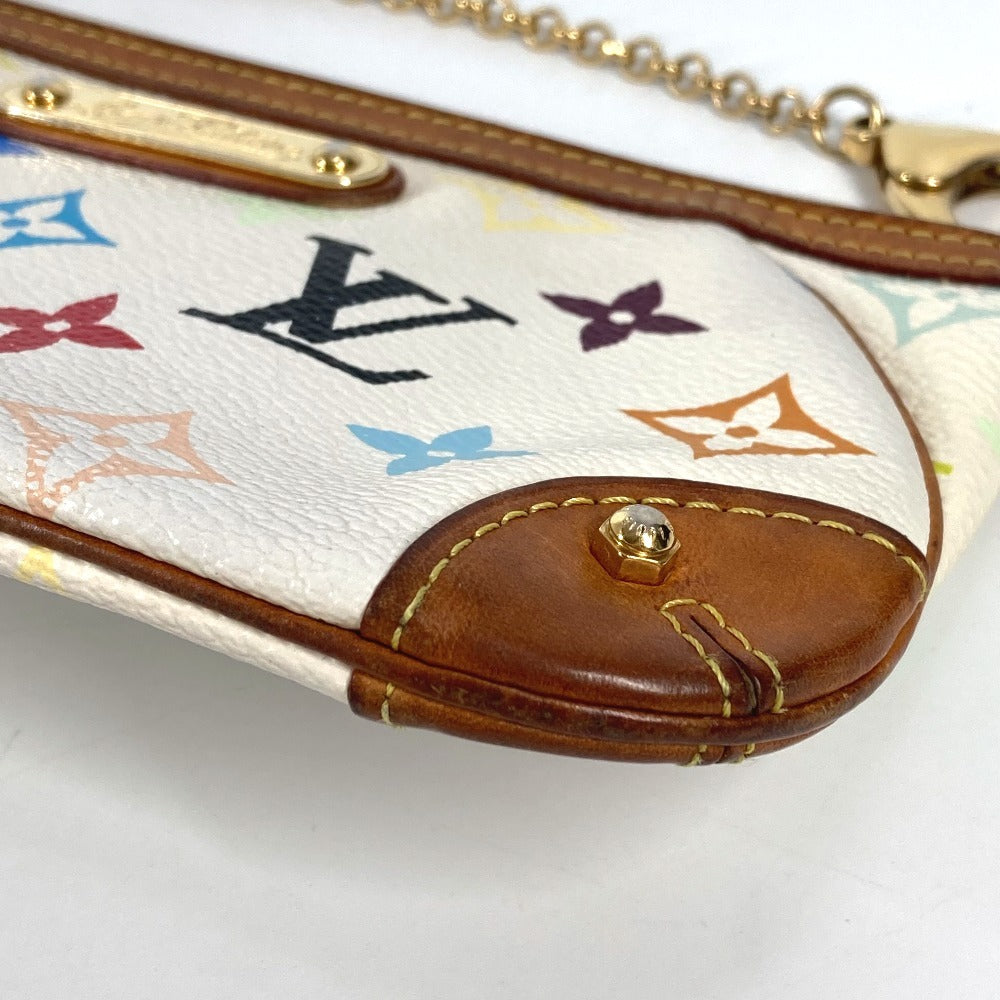 LOUIS VUITTON Shoulder Bag M60096 Monogram multicolor canvas white Monogram multicolor Mira MM