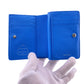 LOUIS VUITTON Bifold Wallet M82104 leather blue Monogram Ann Platt Portefeuille Clare