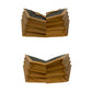 FENDI Business bag Canvas, Leather Brown Zucca FF Pattern mens Used Authentic
