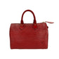 LOUIS VUITTON Handbag M43017 leather Red Epi Speedy 25 Women Used Authentic