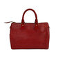 LOUIS VUITTON Handbag M43017 leather Red Epi Speedy 25 Women Used Authentic