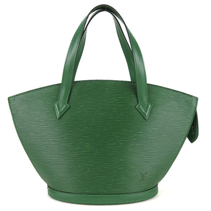 LOUIS VUITTON Handbag M52274 Epi Leather green Sun jack Women Used Authentic