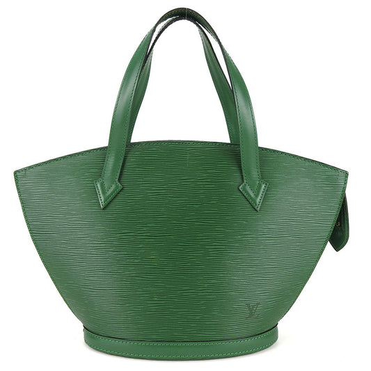 LOUIS VUITTON Handbag M52274 Epi Leather green Sun jack Women Used Authentic