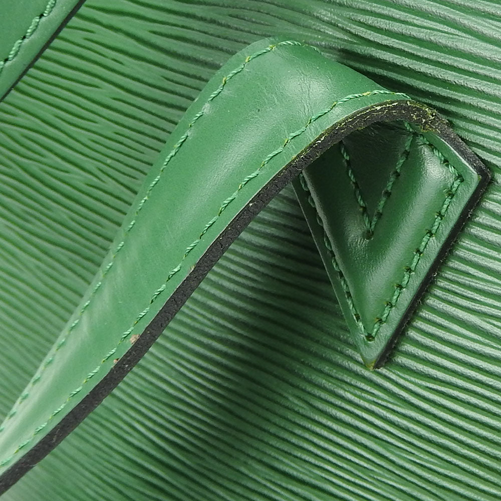 LOUIS VUITTON Handbag M52274 Epi Leather green Sun jack Women Used Authentic