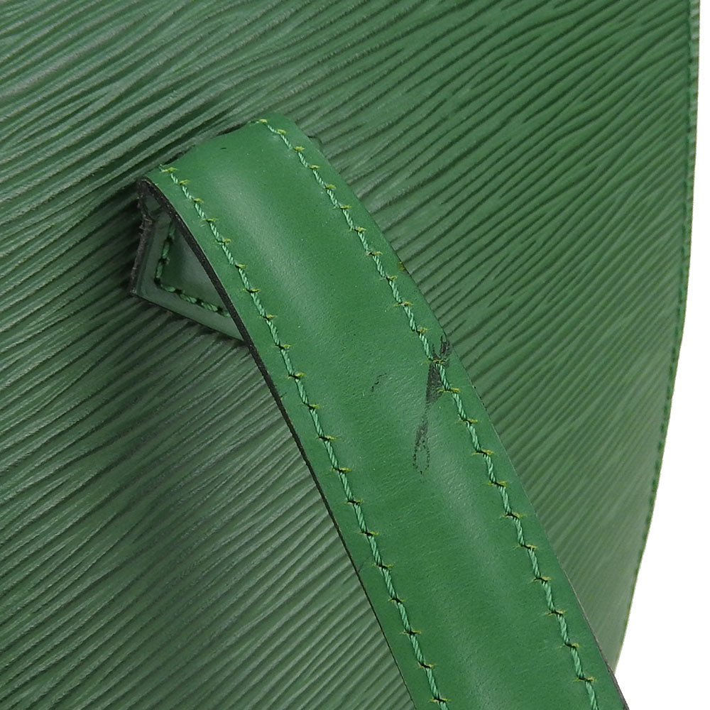 LOUIS VUITTON Handbag M52274 Epi Leather green Sun jack Women Used Authentic