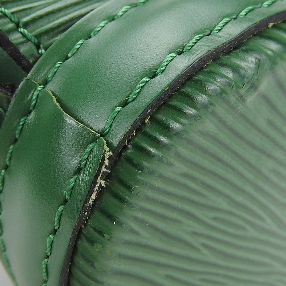 LOUIS VUITTON Handbag M52274 Epi Leather green Sun jack Women Used Authentic