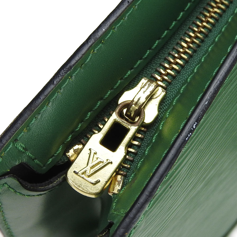 LOUIS VUITTON Handbag M52274 Epi Leather green Sun jack Women Used Authentic