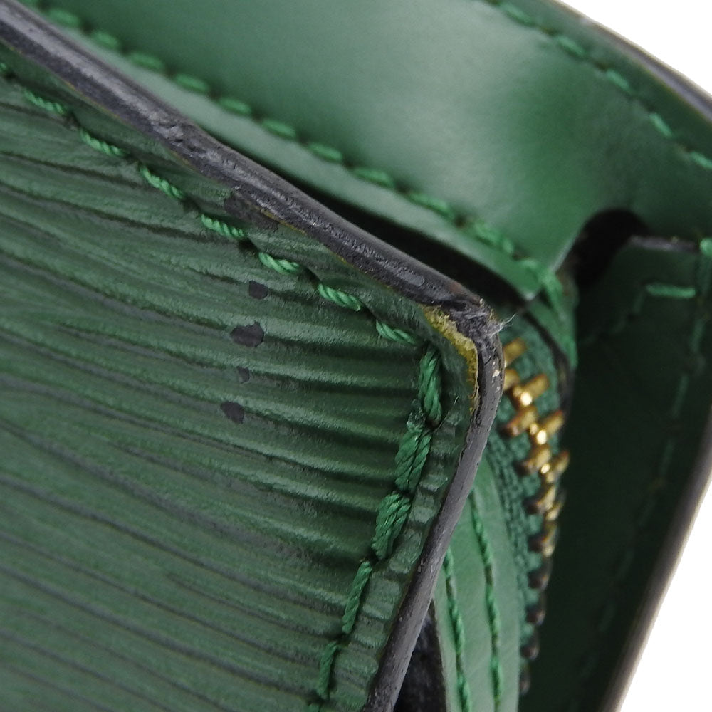 LOUIS VUITTON Handbag M52274 Epi Leather green Sun jack Women Used Authentic