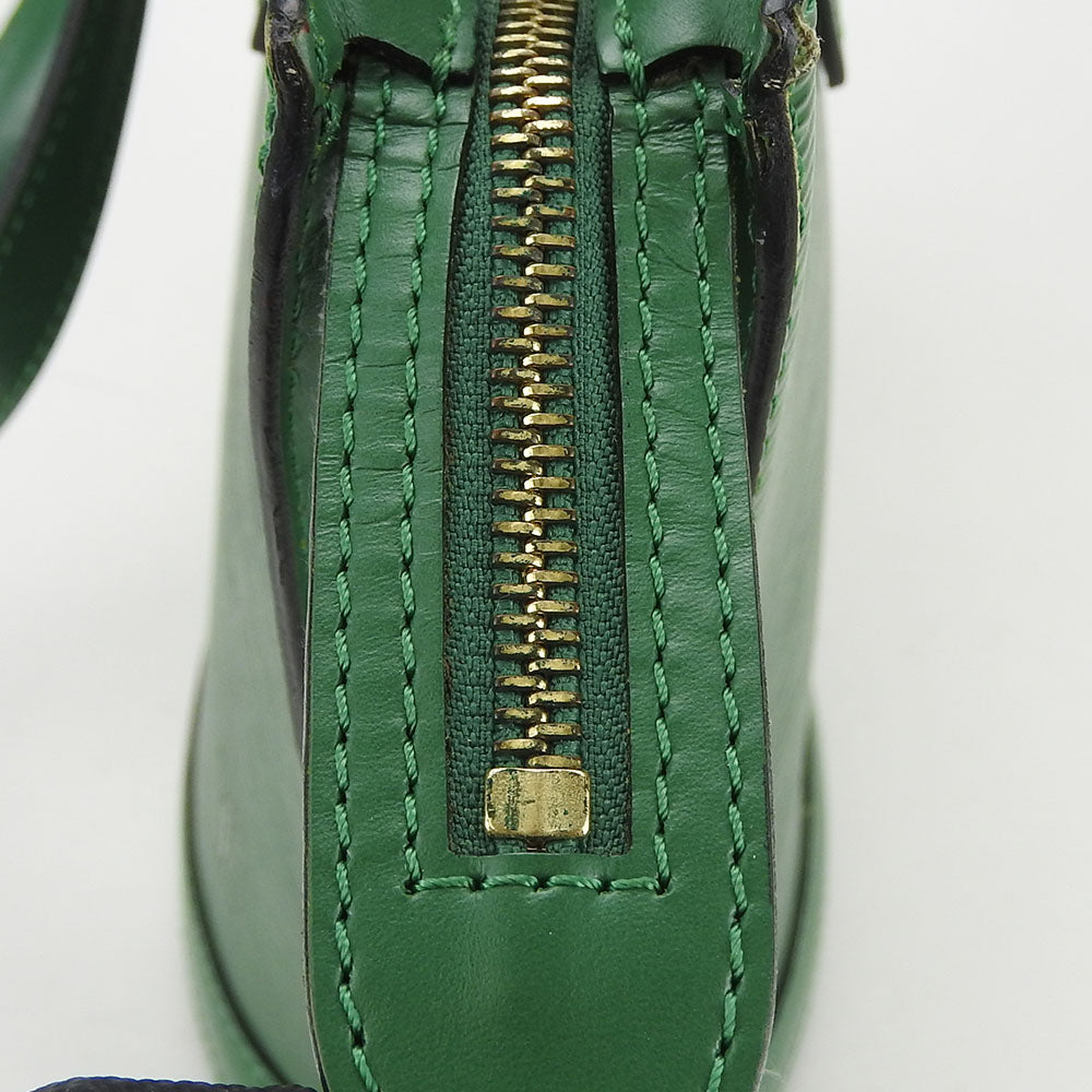 LOUIS VUITTON Handbag M52274 Epi Leather green Sun jack Women Used Authentic