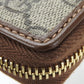 GUCCI Long Wallet Purse 673003 GG Supreme Canvas beige Interlocking G Women Used Authentic