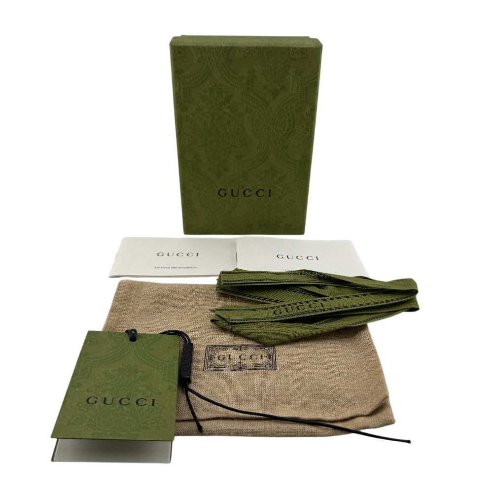 GUCCI Bifold Wallet GG Supreme canvas, leather beige GG Supreme