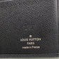 LOUIS VUITTON Long Wallet Purse M30501 Taiga, Leather black Taiga Portefeuille Brazza