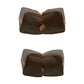 CELINE Handbag Leather, PVC Brown Macadam Blazon Pattern Triomphe logo Metal Women Used Authentic