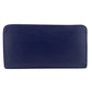 LOUIS VUITTON Long Wallet Purse M60307 leather Navy Epi Epi Zippy Wallet