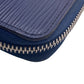 LOUIS VUITTON Long Wallet Purse M60307 leather Navy Epi Epi Zippy Wallet