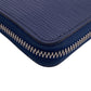 LOUIS VUITTON Long Wallet Purse M60307 leather Navy Epi Epi Zippy Wallet