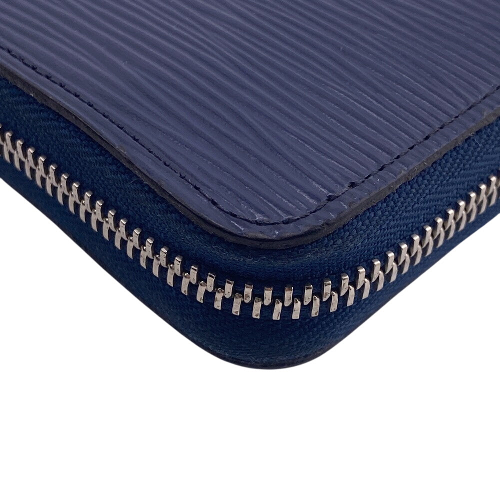 LOUIS VUITTON Long Wallet Purse M60307 leather Navy Epi Epi Zippy Wallet