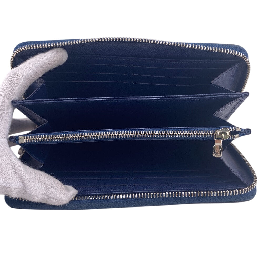 LOUIS VUITTON Long Wallet Purse M60307 leather Navy Epi Epi Zippy Wallet