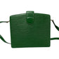 LOUIS VUITTON Shoulder Bag M52344 Epi Leather green Epi Capuchin Women Used Authentic
