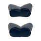 CELINE Shoulder Bag leather Navy Logo all-over pattern Women Used Authentic