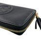 GUCCI Long Wallet Purse 282413 leather black Soho
