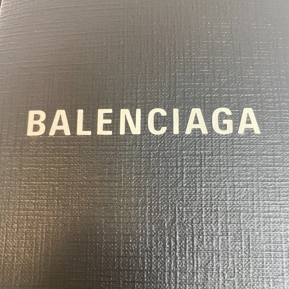 BALENCIAGA Shoulder Bag leather black Shopping phone holder