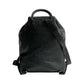 FENDI Backpack Epi Leather black FF logo Metal Women Used Authentic