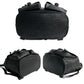 FENDI Backpack Epi Leather black FF logo Metal Women Used Authentic