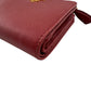 PRADA Bifold Wallet 1ML018 leather Red
