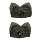 FENDI Handbag Leather, PVC black Zucca FF Pattern Women Used Authentic