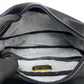 LOEWE Shoulder Bag leather black Anagram logo Women Used Authentic