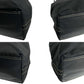PRADA Tote Bag leather black PRADA logo Metal Women Used Authentic