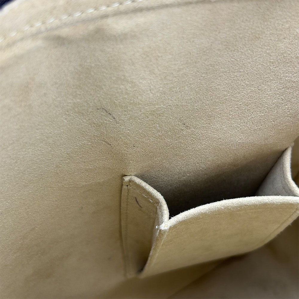 LOUIS VUITTON Shoulder Bag M51145 Monogram, Tanned Leather Brown LoopingGM Women Used Authentic