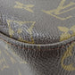 LOUIS VUITTON Shoulder Bag M51145 Monogram, Tanned Leather Brown LoopingGM Women Used Authentic