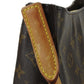 LOUIS VUITTON Shoulder Bag M51145 Monogram, Tanned Leather Brown LoopingGM Women Used Authentic