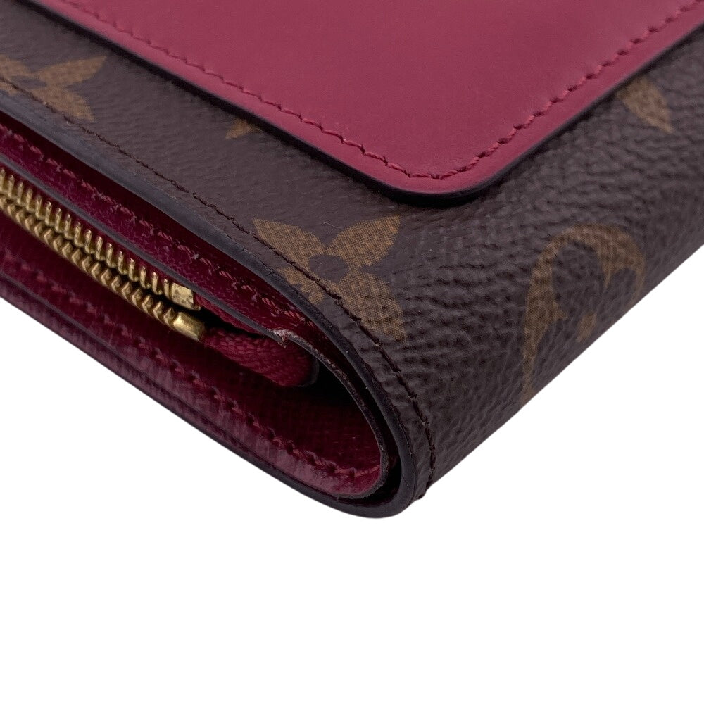 LOUIS VUITTON Bifold Wallet M69433 Monogram, Leather Brown Monogram Portefeuille Juliet