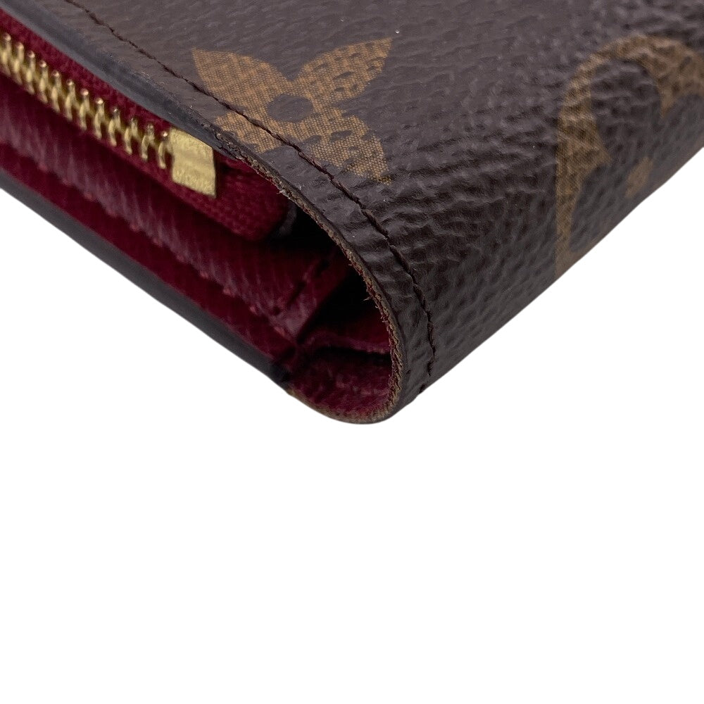 LOUIS VUITTON Bifold Wallet M69433 Monogram, Leather Brown Monogram Portefeuille Juliet