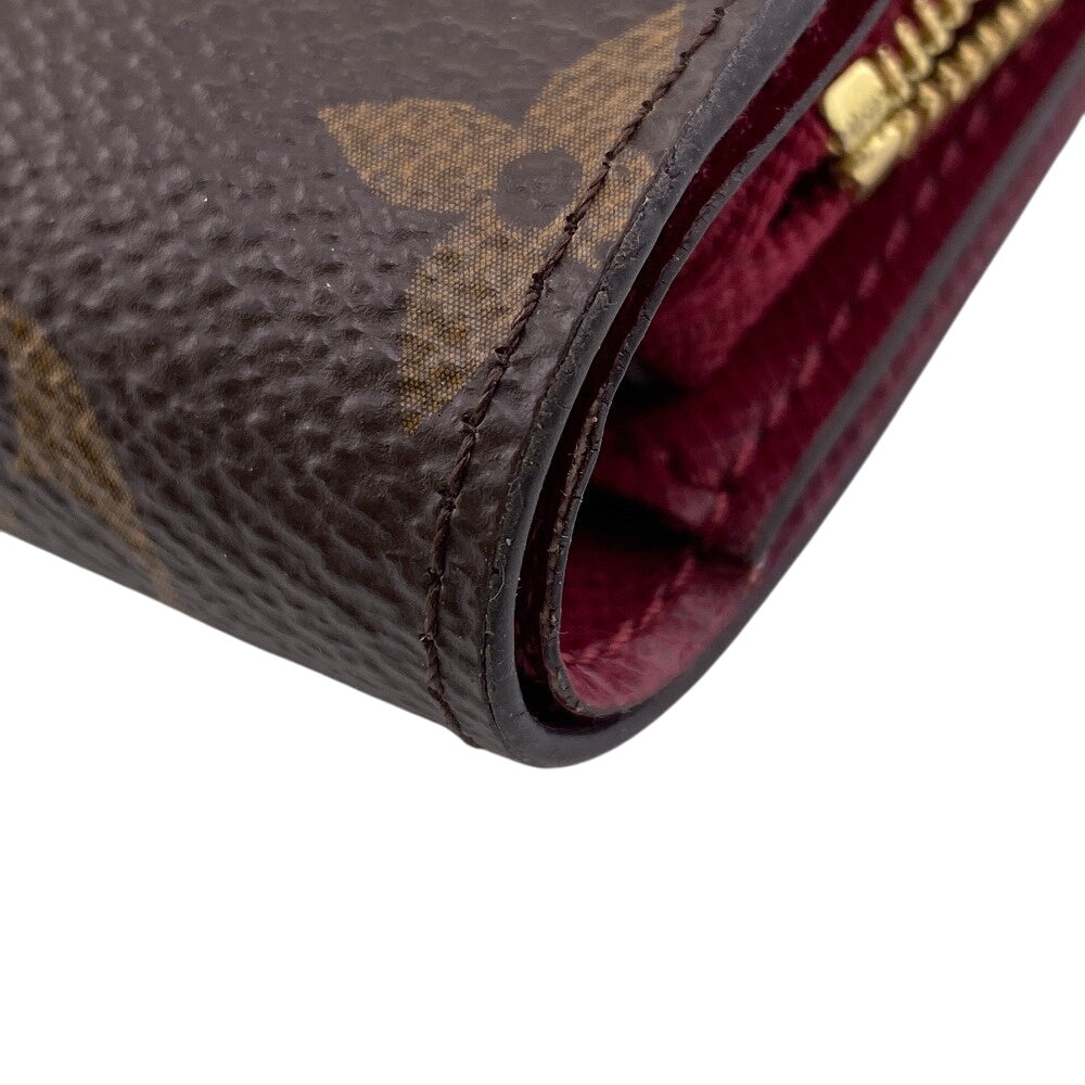 LOUIS VUITTON Bifold Wallet M69433 Monogram, Leather Brown Monogram Portefeuille Juliet