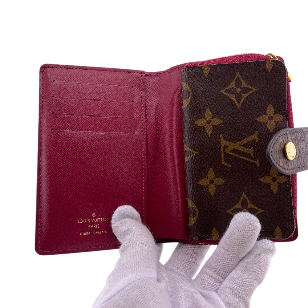 LOUIS VUITTON Bifold Wallet M69433 Monogram, Leather Brown Monogram Portefeuille Juliet