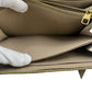 LOUIS VUITTON Long Wallet Purse M82212 Monogram Empreinte , Leather beige Monogram Ann Platt Zippy wallet