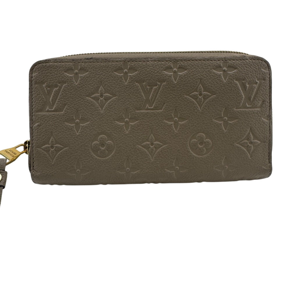LOUIS VUITTON Long Wallet Purse M82212 Monogram Empreinte , Leather beige Monogram Ann Platt Zippy wallet