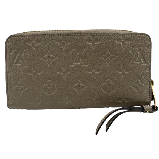 LOUIS VUITTON Long Wallet Purse M82212 Monogram Empreinte , Leather beige Monogram Ann Platt Zippy wallet