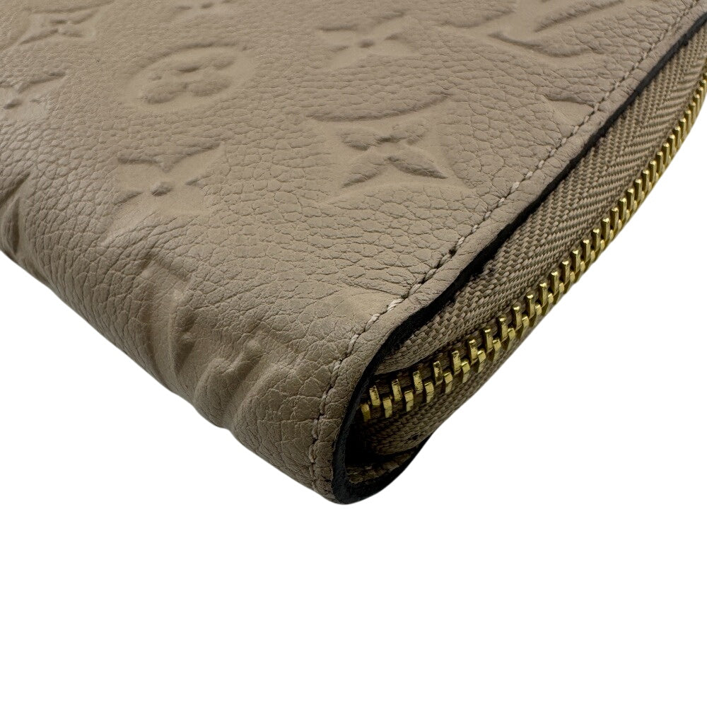 LOUIS VUITTON Long Wallet Purse M82212 Monogram Empreinte , Leather beige Monogram Ann Platt Zippy wallet