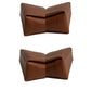GUCCI Handbag leather Brown Turn lock Bamboo Women Used Authentic