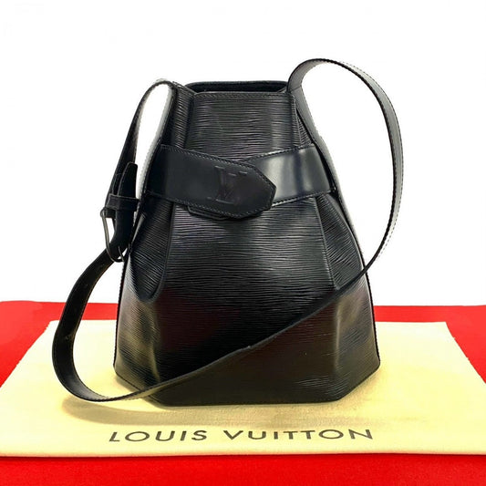 LOUIS VUITTON Shoulder Bag M80157 Epi Leather black Epi Sac De Paul PM Women Used Authentic