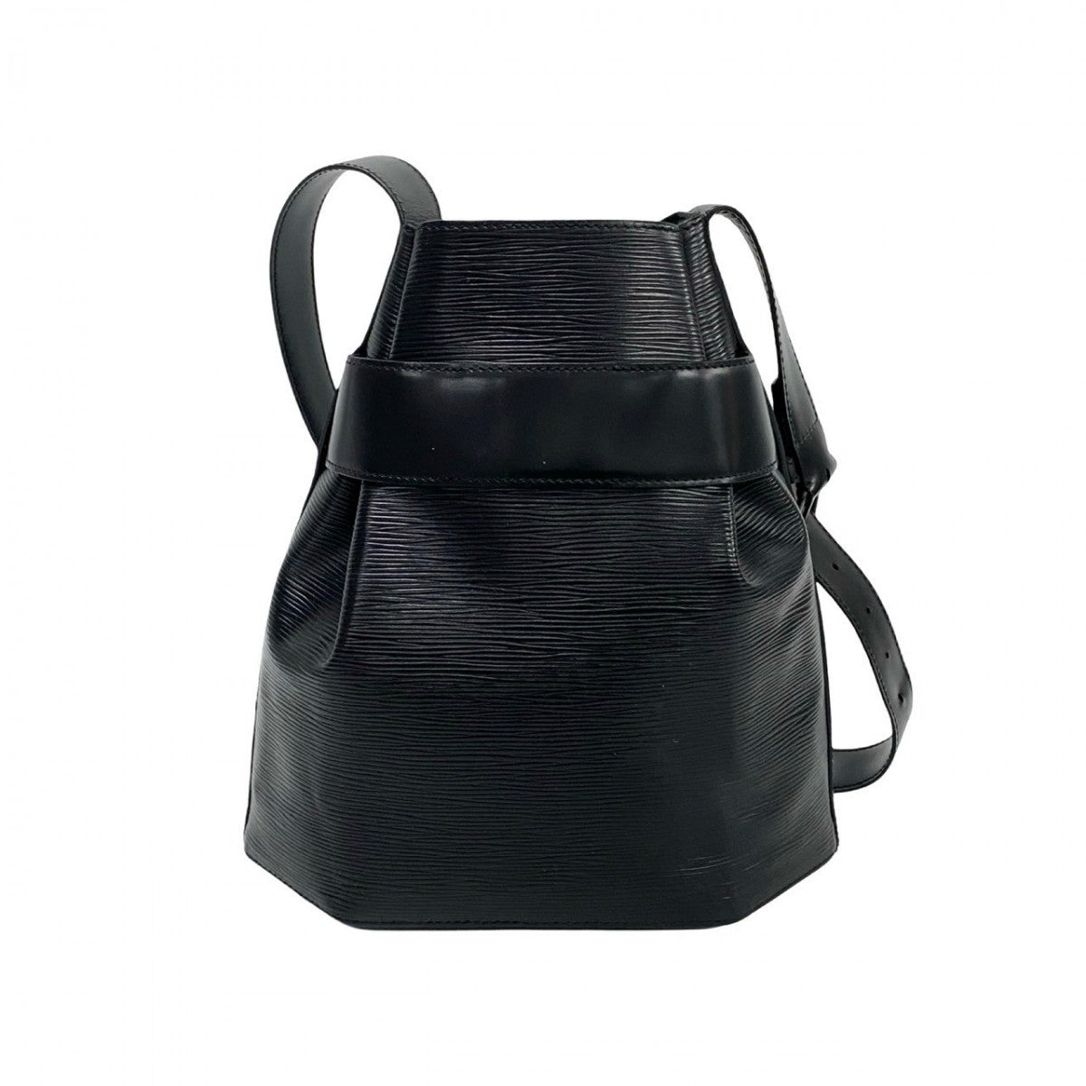LOUIS VUITTON Shoulder Bag M80157 Epi Leather black Epi Sac De Paul PM Women Used Authentic